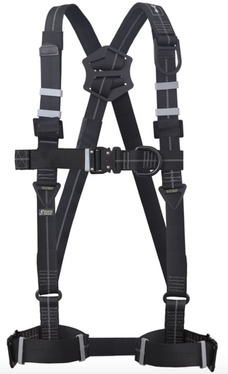 Kratos - 3 Point Retroreflective Full Body Harness L-XXL