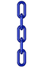Grade 80 Long Link Fishing Chain  (Sold By the Meter) Ø16mm x 100mm Inside Length