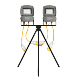 LinkStar 100W Twin Head AC Linkable LED Floodlight with Tripod