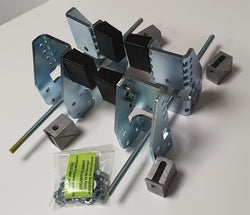 SHT Travel Trolley End Stop For Beam Width: 82-300mm (1 pack, 2 sets) -