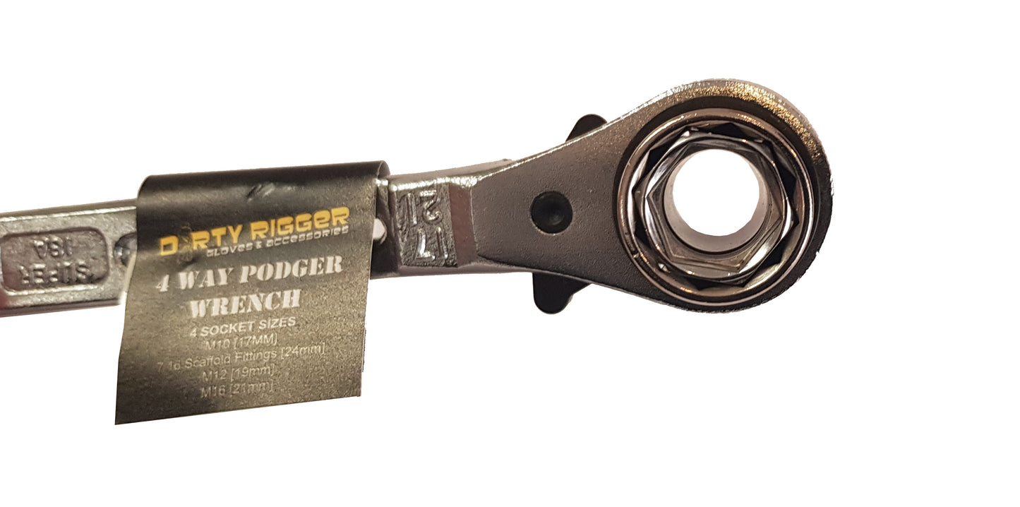 4-in-1 Podger Ratchet (Metric)