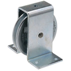 Galvanised Cast Iron Pulley with Pressed Steel Bracket Type ETT-160 : 100kg to 400kg