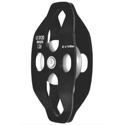 Kratos - Simple Dry Bearing Aluminium Pulley with Moveable Flanges