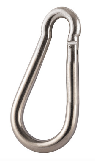  Stainless Steel AISI 316 Carbine Hook 10mm