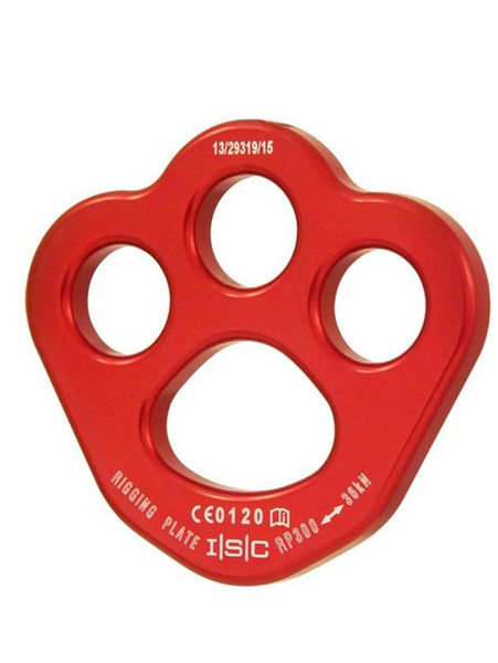 ISC Small Rigging Plate - MBS 35kN - Ali Red
