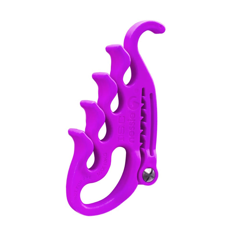 Purple Nessie Lanyard Management Clip by ISC