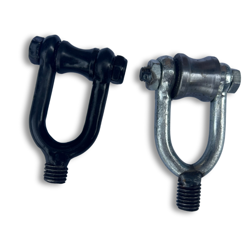 Spare Rod Guides for Duct Rods in silver and black