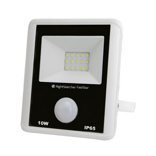  FastStar 10 PIR - 800 Lumens - 10W - AC Powered Floodlight