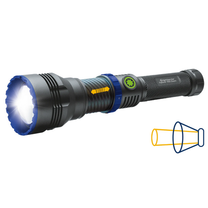 NightSearcher Explorer 1150 Zoom flashlight