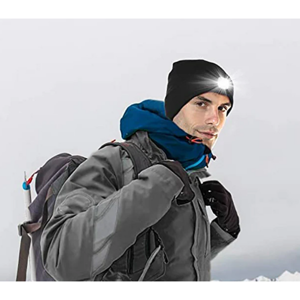 Beanie X 200 Lumens Rechargeable Beanie light on person