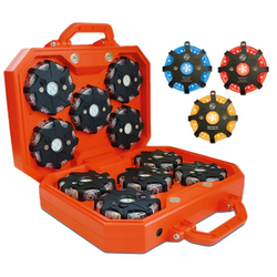  Pulsar NavStar - 360º Illumination - Rechargeable Hazard Warning Lights (Set of 10)