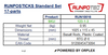 Technical Specifications for Photo of RUNPOTEC - RUNPOSTICKS Standard 17-part set