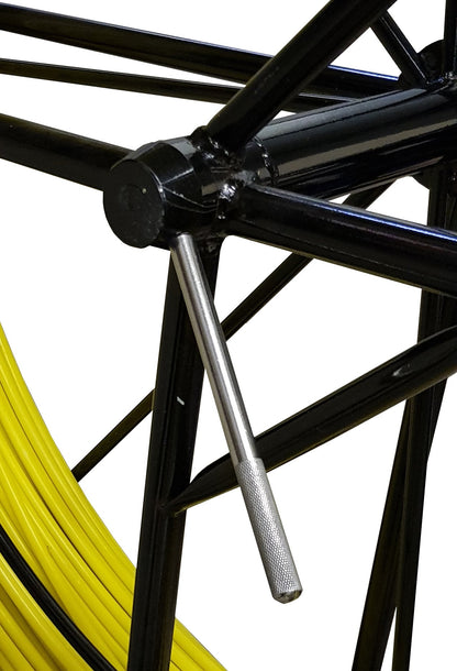 9mm Yellow Duct Rod on Black Reel / Cobra Ref: 102.3.3, 102.3.6