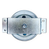 WEBI Galvanised Cast Iron Side Mounted Pulley, Type ETT-170 - Capacity 100kg to 500kg