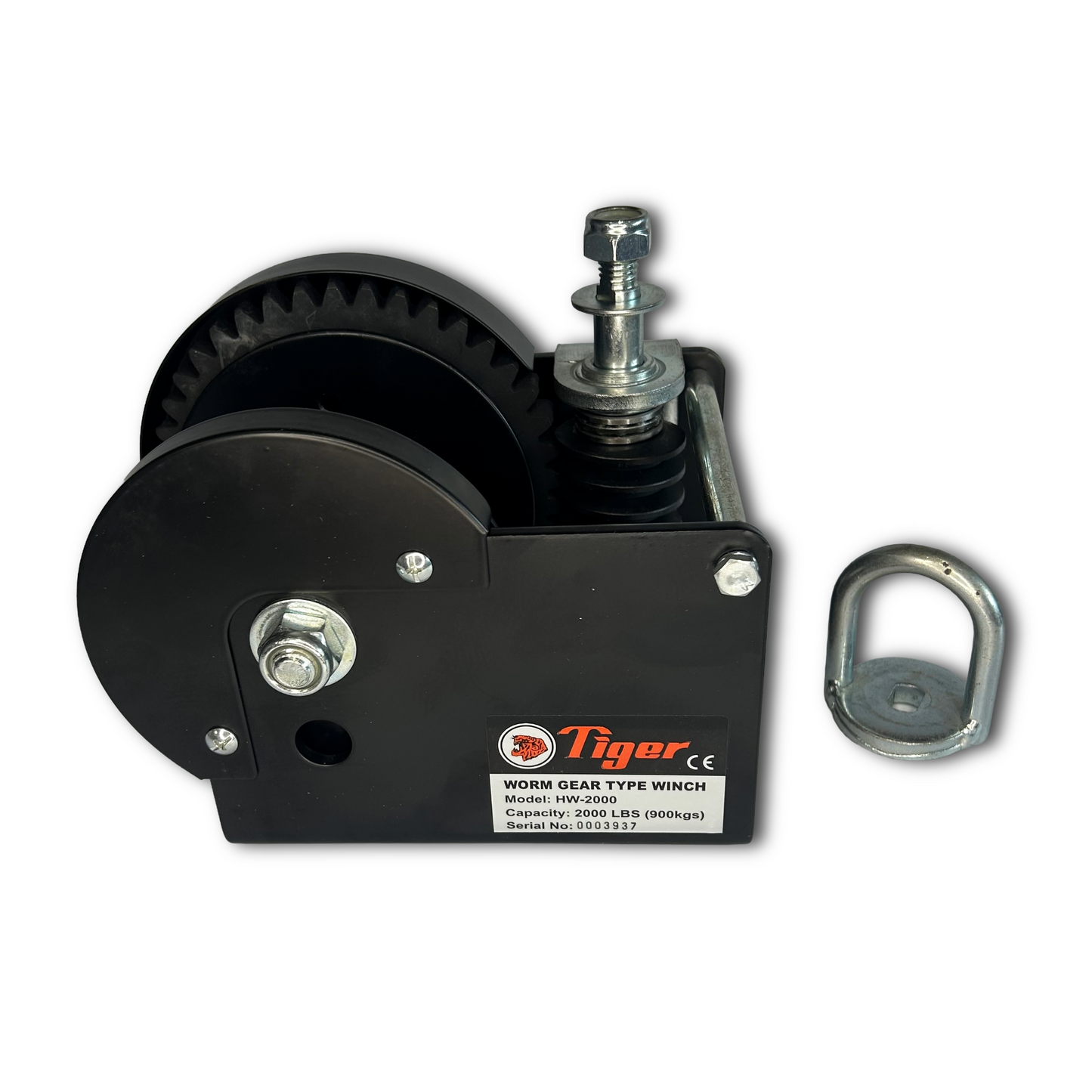 Tiger HW-2000 Single drum hand winch with loop drive