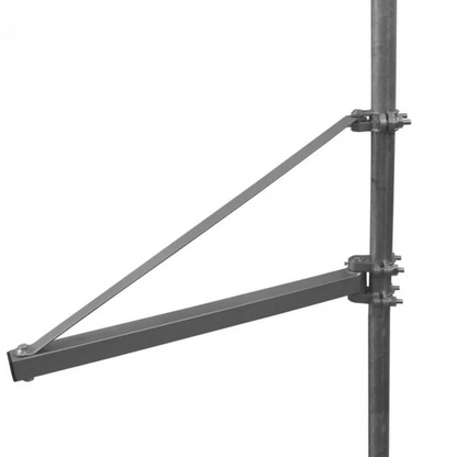 Rotary hoist frame