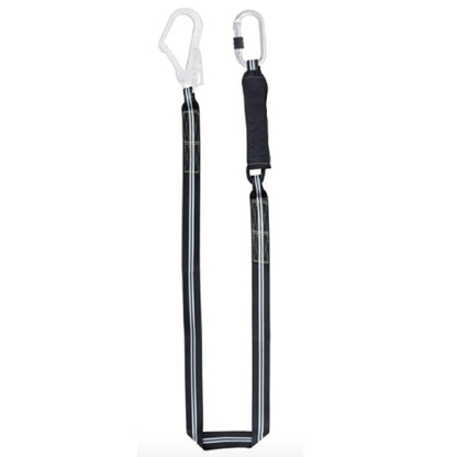 1m/1.5m/2m Flame Resistant Shock Absorbing Webbing Lanyard