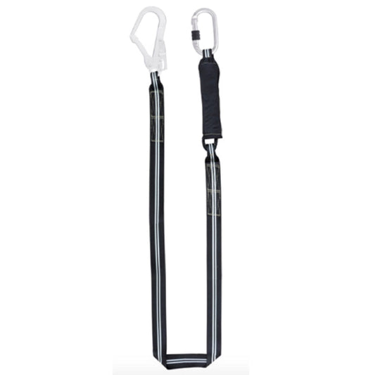 1m/1.5m/2m Flame Resistant Shock Absorbing Webbing Lanyard