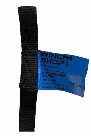 20mm wide webbing 4m long