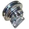 Zinc Plated Steel Sheaves with Fixed Bracket Rollers (Model No. 187)