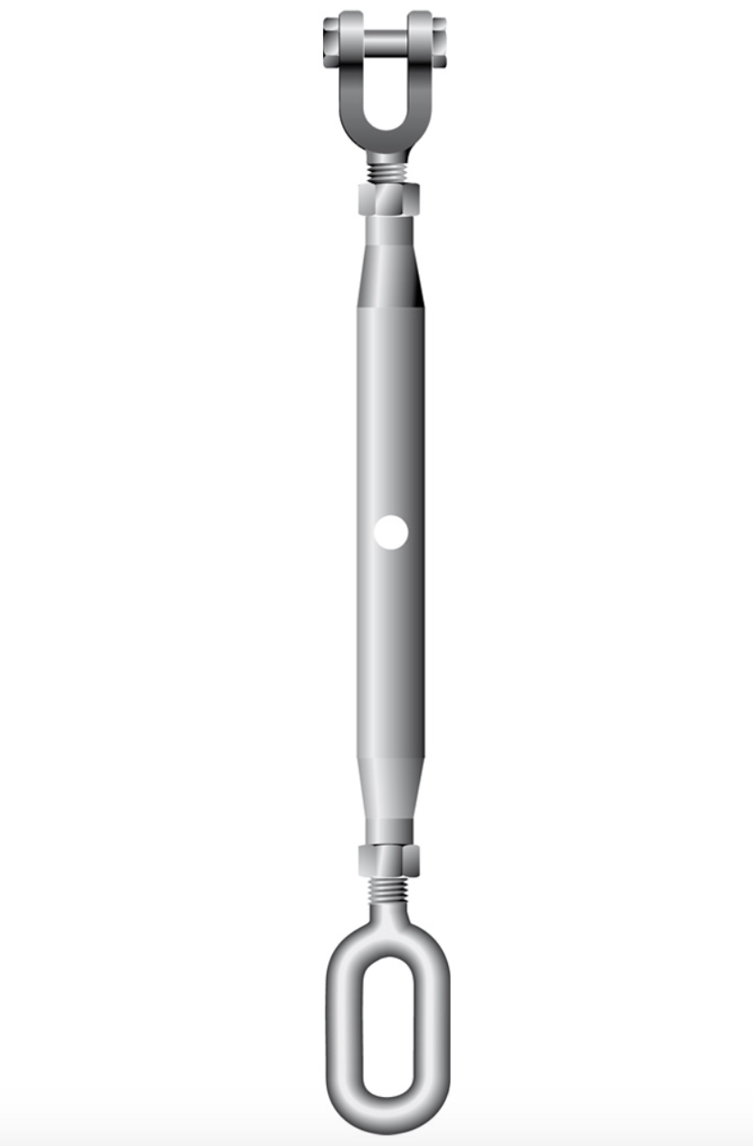 Closed Body Rigging Screw Jaw/Eye 48mm / 11t