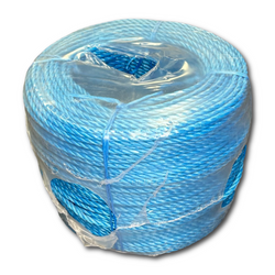  Duct Draw Rope  - 6mm Blue Polypropylene - 220m Coil