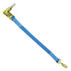 25mm wide MINI 2 Part Ratchet Strap systems with S HOOKS - UK Made 3m - 400daN