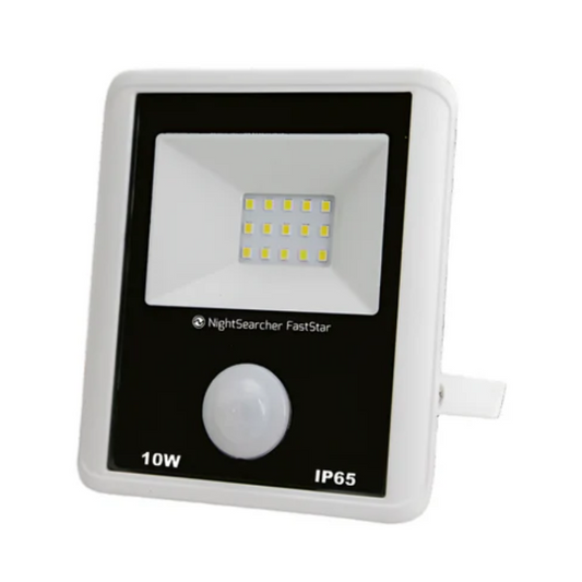 FastStar 10 PIR - 800 Lumens - 10W AC Powered Floodlight