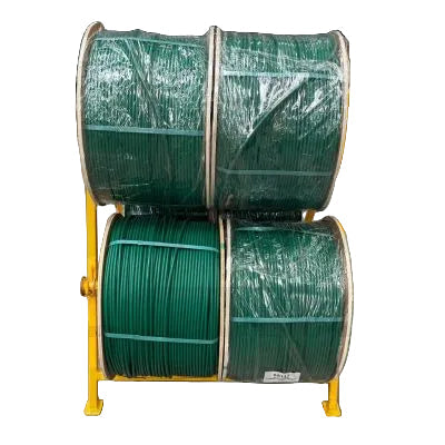 CABLEITUK Double Decker A-Frame Cable Drum Stand Dispenser