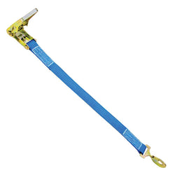  25mm Wide MINI 2 Part Ratchet Strap systems with S HOOKS 400daN - UK Made