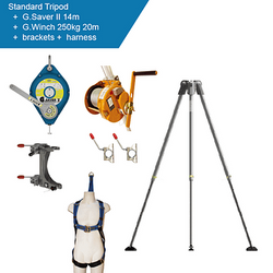  GLOBESTOCK G.Tripod 230 Standard TRIPOD KIT 4 (14m)