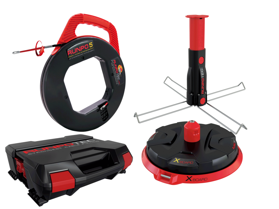 RUNPOTEC - RUNPO5 + XB 300 - MULTI-SET (XB 300 + Mandrel + Case)