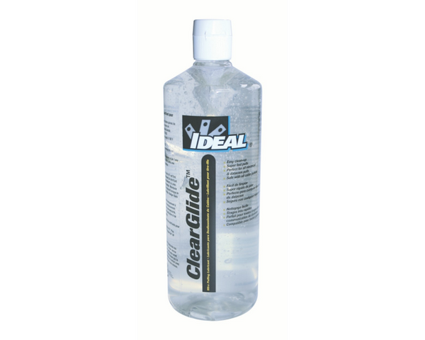 ClearGlide from Ideal - 1 Quart (950ml) Bottle 31-388 - Wire Pulling Lubricant