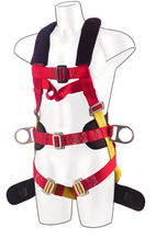 Portwest - 3 Point Comfort Plus Harness Red