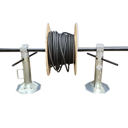  3.0t  Cable Drum Jack Set - Manual Screw Type - from JACKITUP