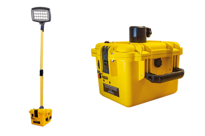 Solaris Maxi 20K  - 20000 Lumens - 24Ah - SLA Rechargeable Floodlight