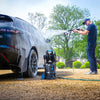 Gorilla Power GP4 - Domestic Pressure Washer - 140 Bar Max Pressure - In Action - Large View