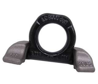  Cartec Grade 10 Double Base Weld-on Lashing Ring - 821X