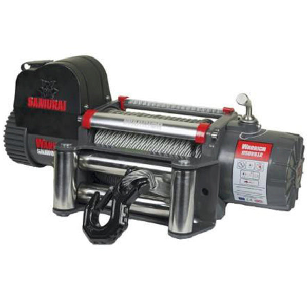Samurai 14500 (6577kg) Electric Winch with Steel Cable 24v