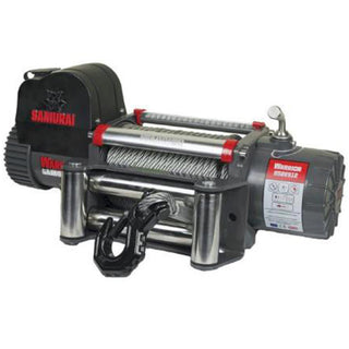  Samurai 14500 (6577kg) Electric Winch with Steel Cable 24v