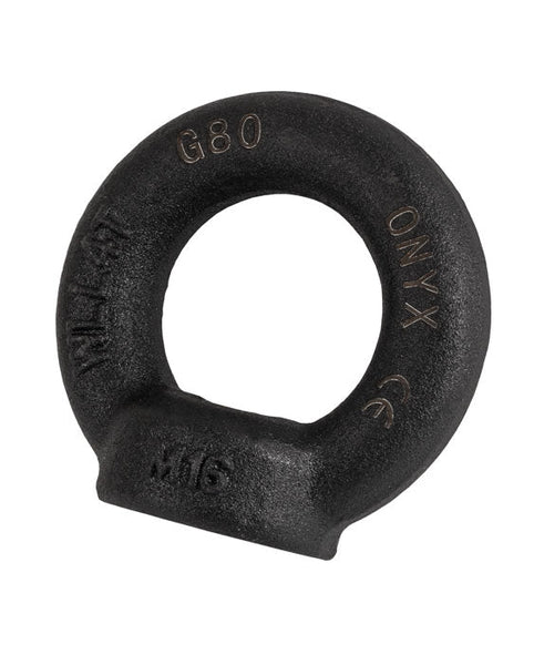 ONYX Grade 80 Black Finish Eyenut - OXEN