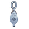 Galvanised Malleable Iron GMI Pulley Block - Single - Swivel Oval Eye 4" - 16mm - 0.4t