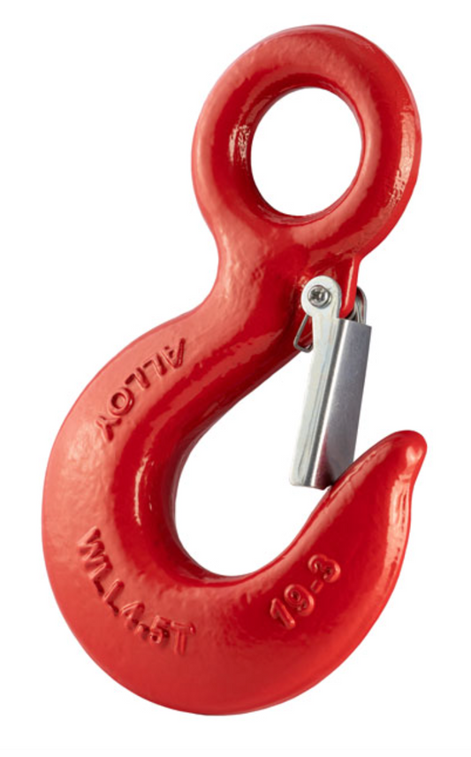 GT Alloy Steel Large Eye Hook with Safety Catch 15.0t