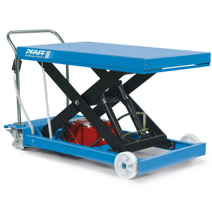 Pfaff HF SE 800kg Mobile Scissor Lift Table – Electric Hydraulic