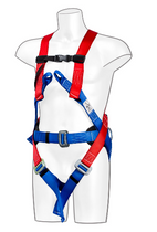 Portwest - 3 Point Comfort Safety Harness - Red