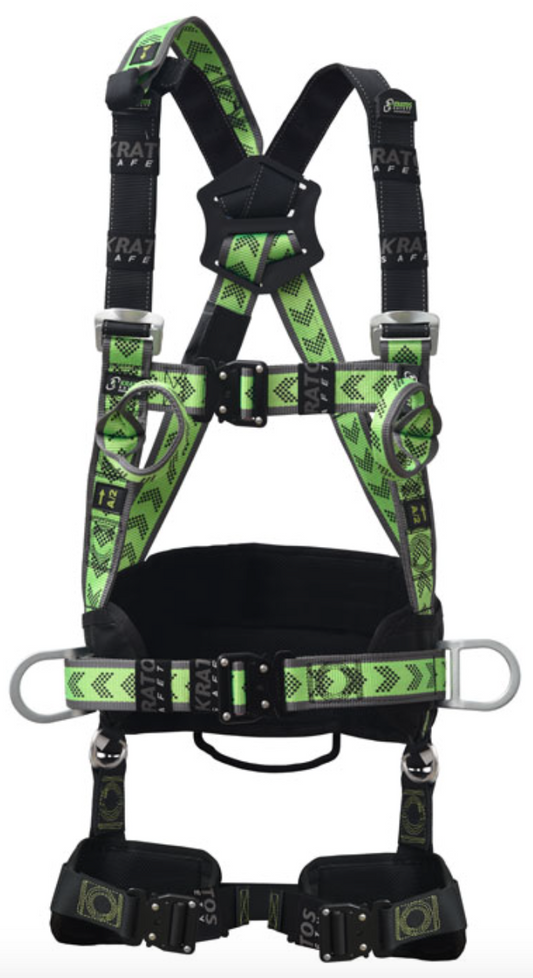 Kratos Speed-Air 5 Point Elasticated Rotative Harness L-XXL
