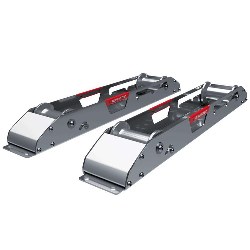 RUNPOTEC Roll-Off Rails AS 900 – 2 Piece (Capacity 1700kg*)