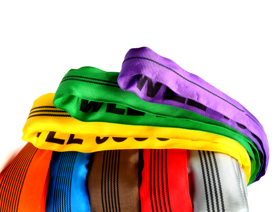 10.0t / 10000kg SWL Polyester Violet Roundslings - Made in the UK Circ 20m - EWL 10.0m