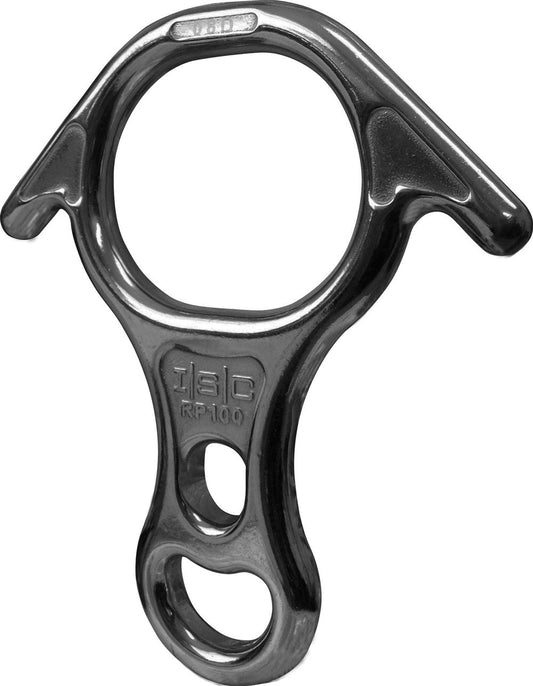 ISC Rescue Figure 8 Descender (Aluminium) - MBS 35kN - Rope Dia 9 - 13mm Polished