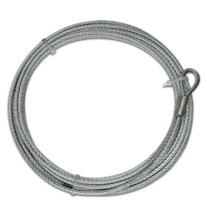 5mm 7 x 19 Galvanised Wire Rope, 10 metres long